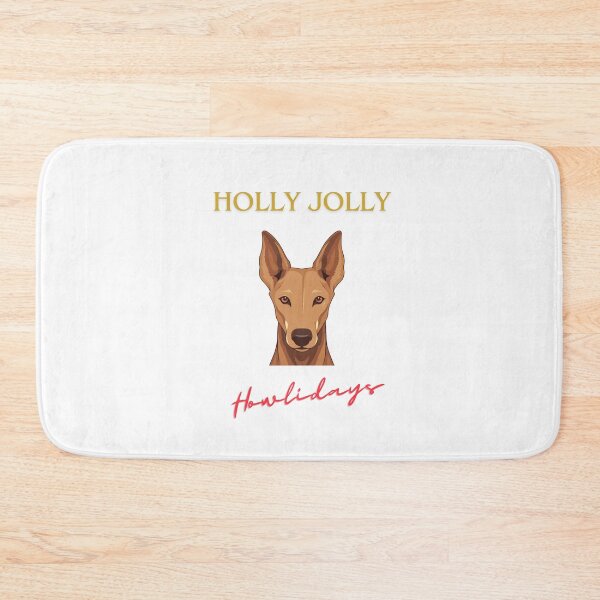 Item preview, Doberman Christmas Holly Jolly Howlidays designed and sold by WildBeauty.