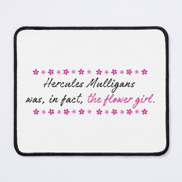 Item preview, Hercules Mulligans = Flower Girl designed and sold by doodleblatt.