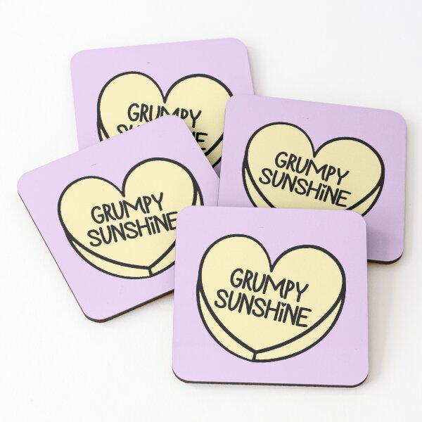 Item preview, Book Trope Grumpy Sunshine Love Heart designed and sold by baranskini.