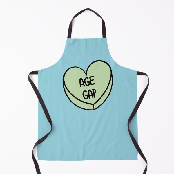 Item preview, Book Trope Age Gap Love Heart designed and sold by baranskini.