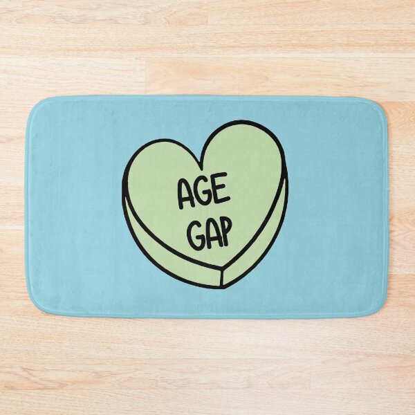 Item preview, Book Trope Age Gap Love Heart designed and sold by baranskini.