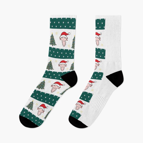 Item preview, Axolotl Elf Ugly Christmas designed and sold by knittybynatured.