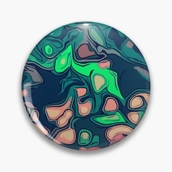 Item preview, Fluid Harmony: Green and Pink Pouring Artistry designed and sold by GAP90.
