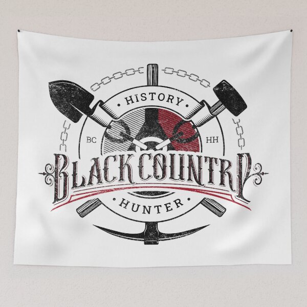 Item preview, Black Country History Hunter logo inverted vintage designed and sold by jamie beddard.