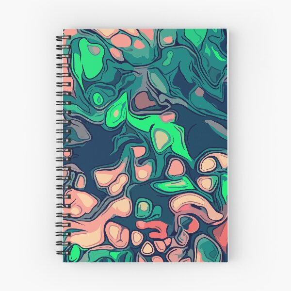 Item preview, Fluid Harmony: Green and Pink Pouring Artistry designed and sold by GAP90.