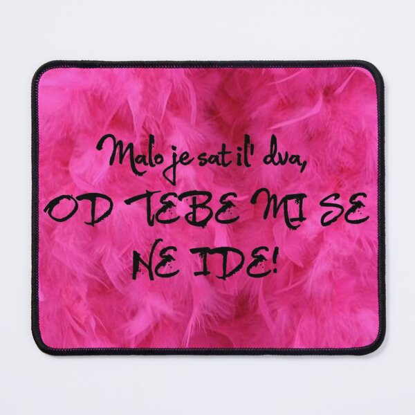 Item preview, Lyrics - Malo je sat il dva, od tebe mi se ne ide designed and sold by Marija Barisic.