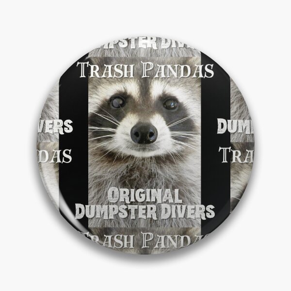 Item preview, Trash Pandas Funny Wildlife Photo Design designed and sold by EarthArtDesigns.