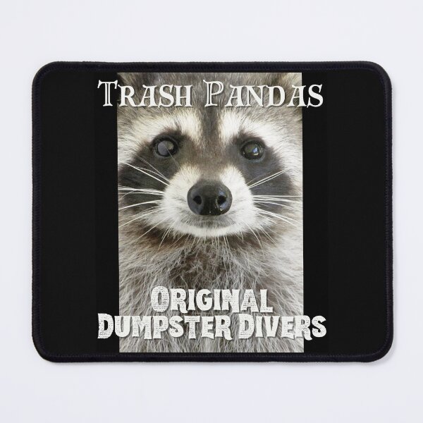 Item preview, Trash Pandas Funny Wildlife Photo Design designed and sold by EarthArtDesigns.