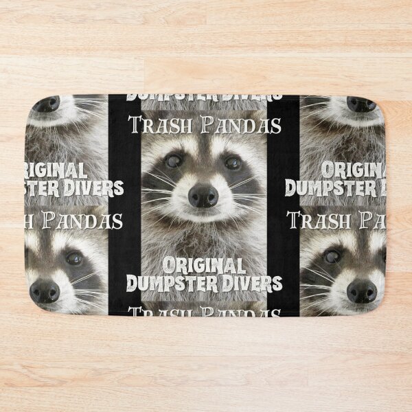 Item preview, Trash Pandas Funny Wildlife Photo Design designed and sold by EarthArtDesigns.