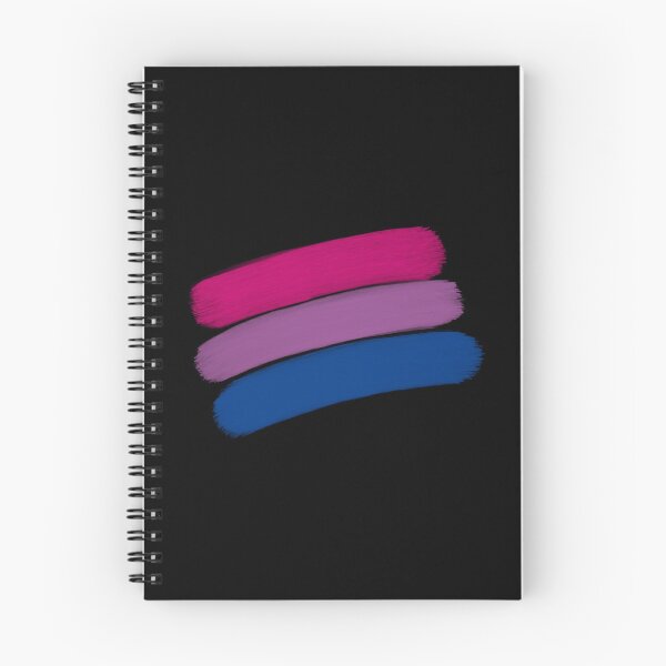 Item preview, Bi Pride Paint Strokes designed and sold by designwrites.