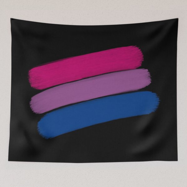 Item preview, Bi Pride Paint Strokes designed and sold by designwrites.