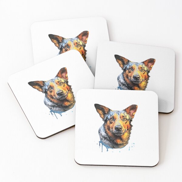 Item preview, Australian Cattle Dog Modern Design designed and sold by CUTEDOGGIEZ.