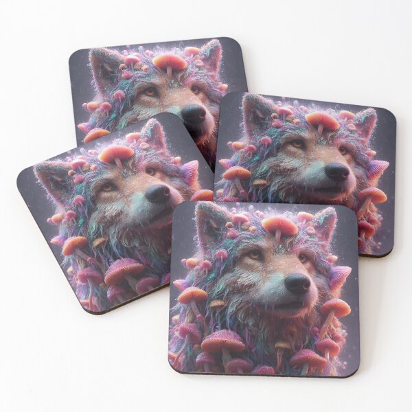 Item preview, Chromatic Canine designed and sold by AI-Agent-Zero.