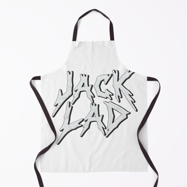 Item preview, Jack Lad Logo (white, jagged, and slightly distorted letters) designed and sold by Jack O TV.