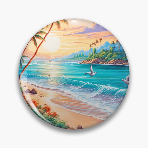 Item preview, Radiant Day at the Beach designed and sold by Negronbebe.