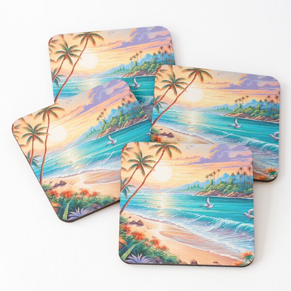 Item preview, Radiant Day at the Beach designed and sold by Negronbebe.