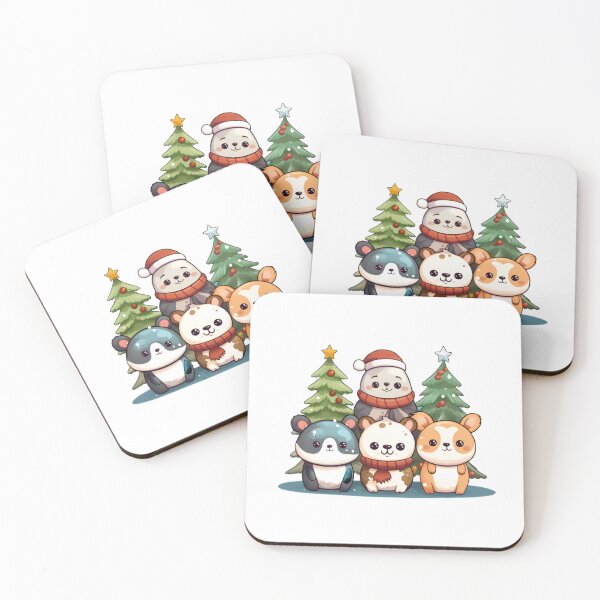 Item preview, Cute little Christmas animals designed and sold by daveyboygales.
