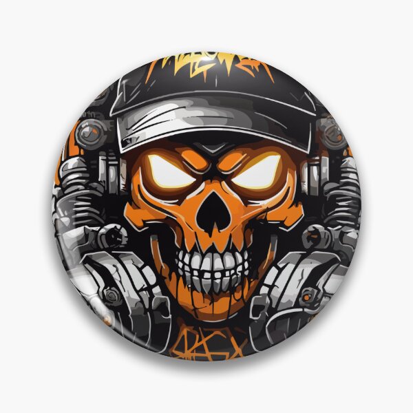 Item preview, The Cyberpunk Skull, Sinister Halloween! designed and sold by LucianSilas.