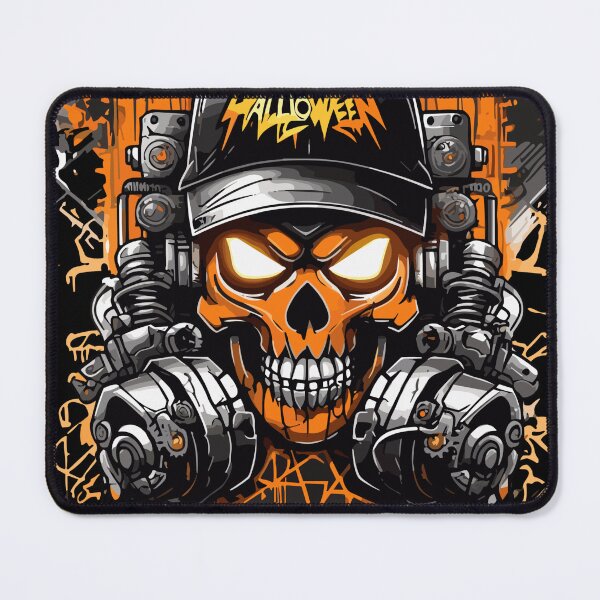 Item preview, The Cyberpunk Skull, Sinister Halloween! designed and sold by LucianSilas.