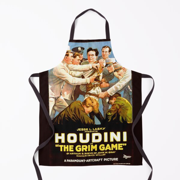 Item preview, Houdini The Grim Game 1919 Movie Poster designed and sold by ArchimedesPrime.
