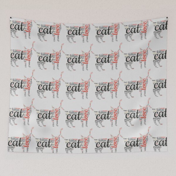 Item preview, Cat Love Affirmations Mashup designed and sold by gleefulme.