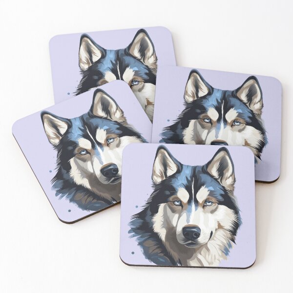 Item preview, Siberian Husky #1 designed and sold by PatternCabinet-.