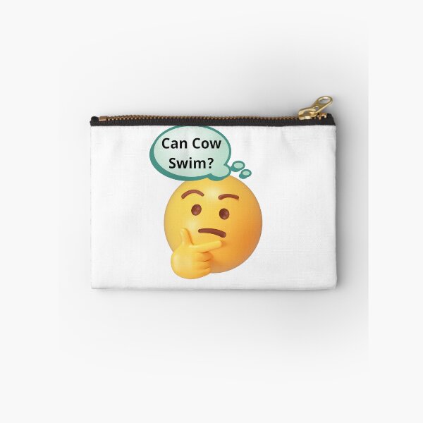 Item preview, Deep Thoughts: Can Cow Swim? designed and sold by AnimeAero.