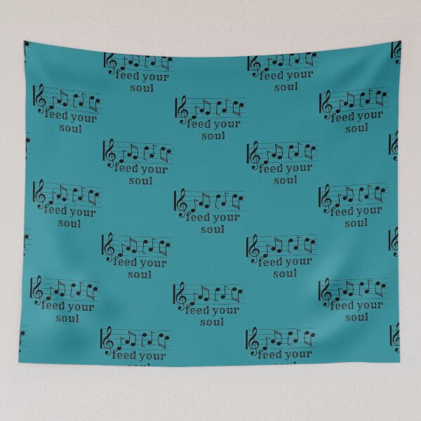 Item preview, music feeds my soul T- designed and sold by sommerda.