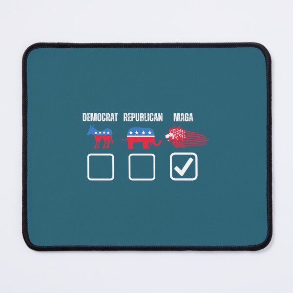 Item preview, Democrat Republican MAGA Political Party Affiliation Checkbox designed and sold by sommerda.
