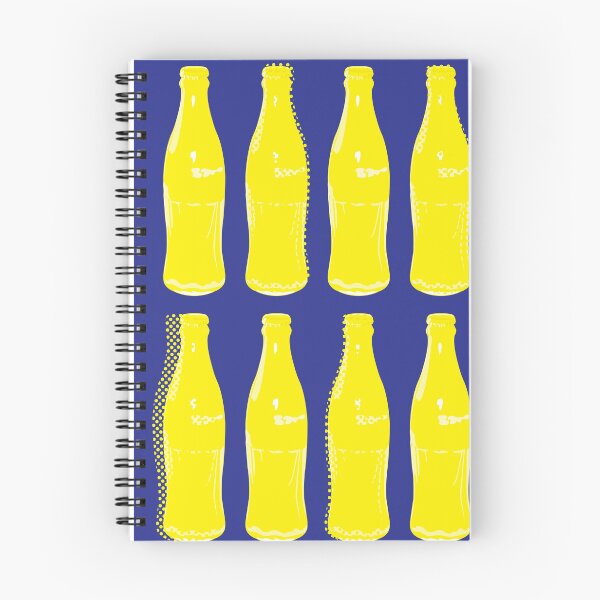 Item preview, Yellow Soda Pop Bottles designed and sold by CalicoFlair.