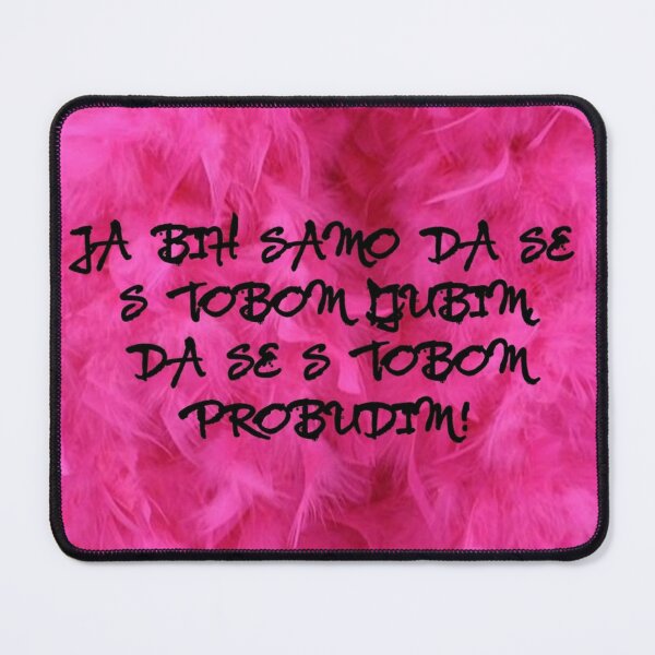 Item preview, Lyrics - Ja bih samo da se s tobom ljubim da se s tobom probudim (Samo vrag i Bog zna) designed and sold by Marija Barisic.