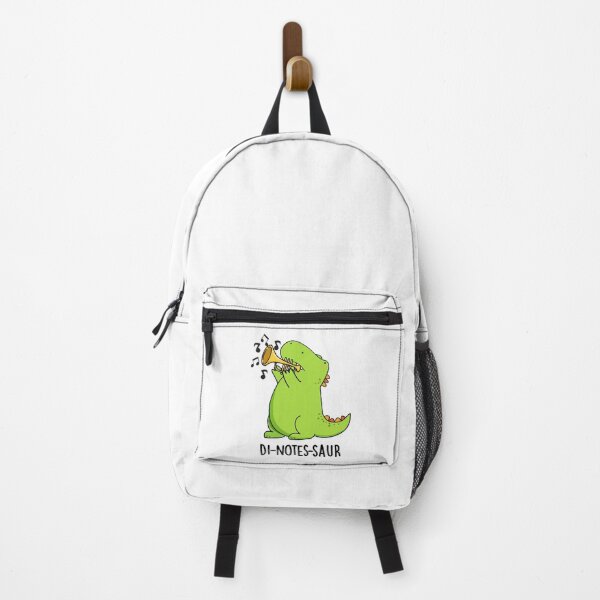 Item preview, Di-notes-saur Funny Dinosaur Puns designed and sold by punnybone.