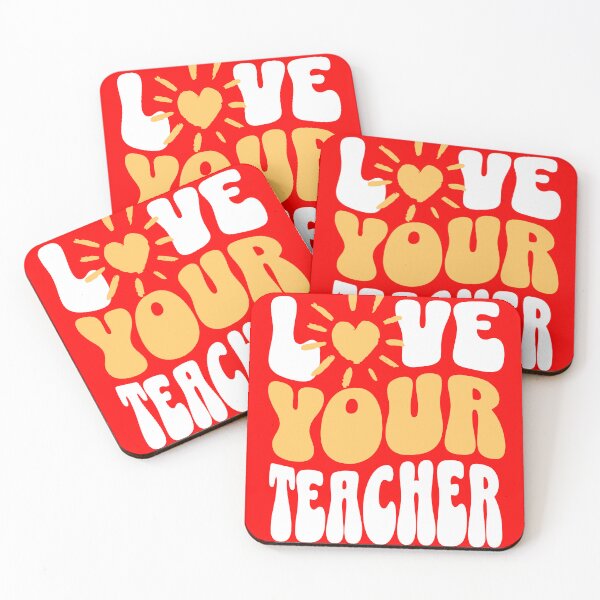 Item preview, LOVE YOUR TEACHER designed and sold by DadDrivenDesign.