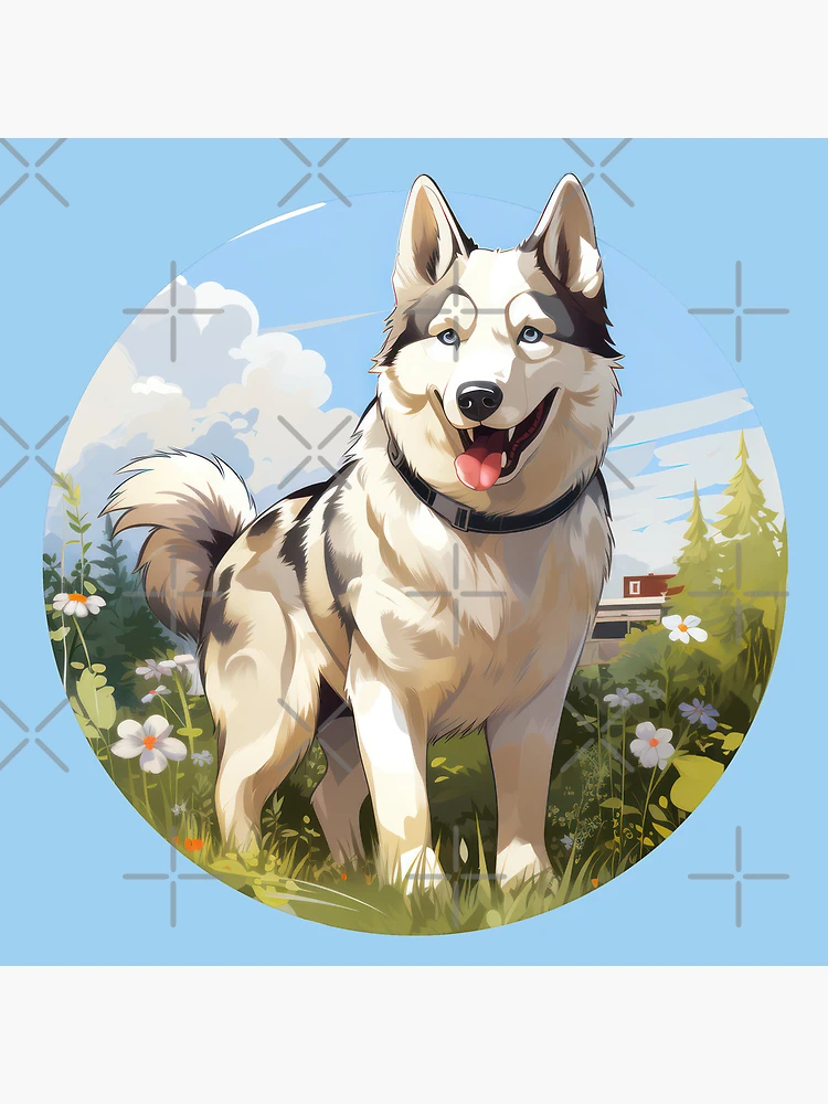 Thumbnail 5 of 5, Coasters (Set of 4), Husky Spring designed and sold by PatternCabinet-.