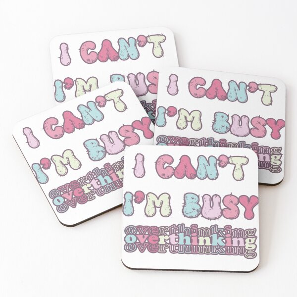 Item preview, Funny Overthinker Design designed and sold by CheekyChimpCo.