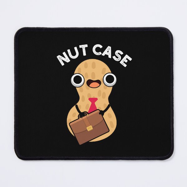 Item preview, Nut Case Funny Peanut Puns (Dark BG) designed and sold by punnybone.