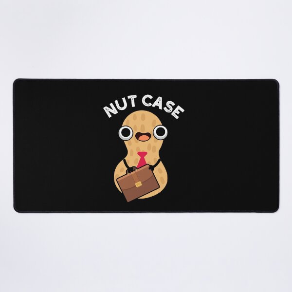 Item preview, Nut Case Funny Peanut Puns (Dark BG) designed and sold by punnybone.