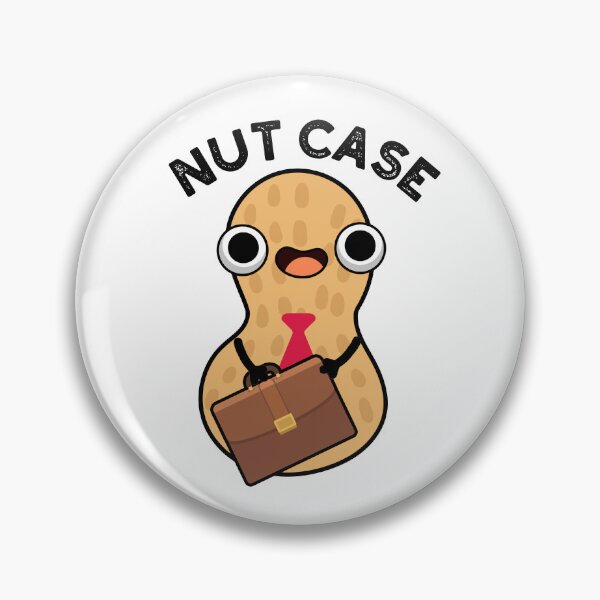 Item preview, Nut Case Funny Peanut Puns designed and sold by punnybone.