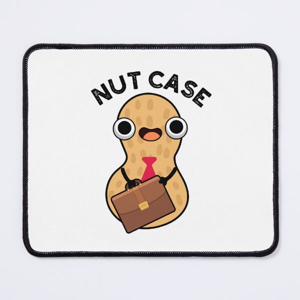 Item preview, Nut Case Funny Peanut Puns designed and sold by punnybone.