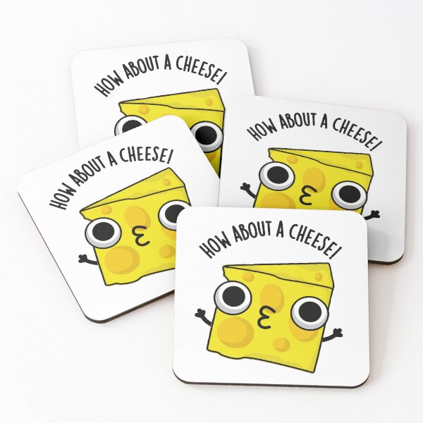 Item preview, How About A Cheese Funny Kiss Puns designed and sold by punnybone.