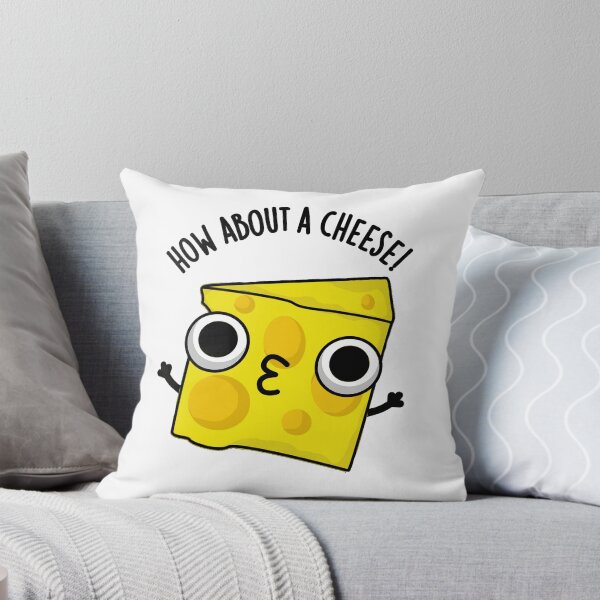 Item preview, How About A Cheese Funny Kiss Puns designed and sold by punnybone.