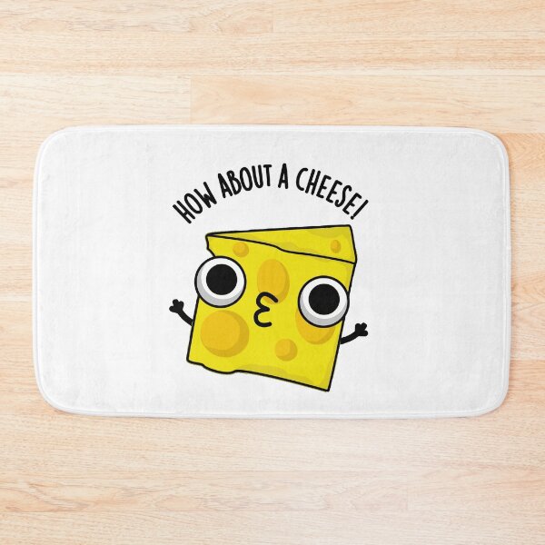 Item preview, How About A Cheese Funny Kiss Puns designed and sold by punnybone.