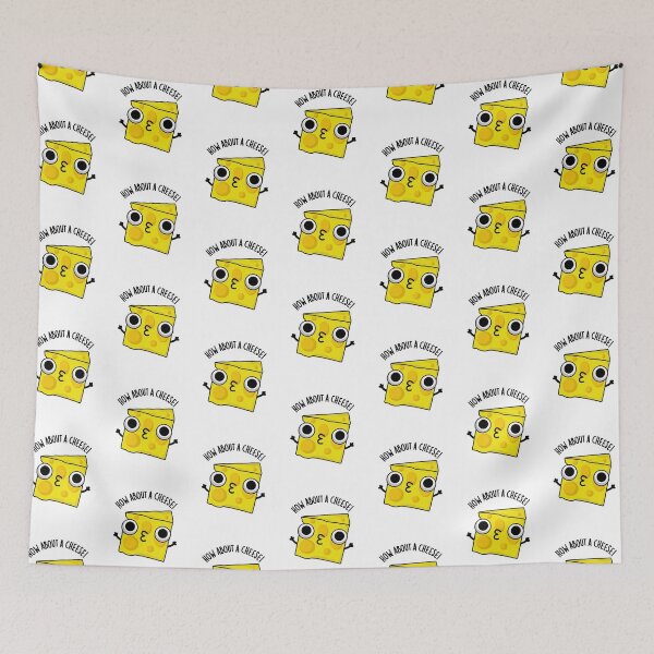 Item preview, How About A Cheese Funny Kiss Puns designed and sold by punnybone.