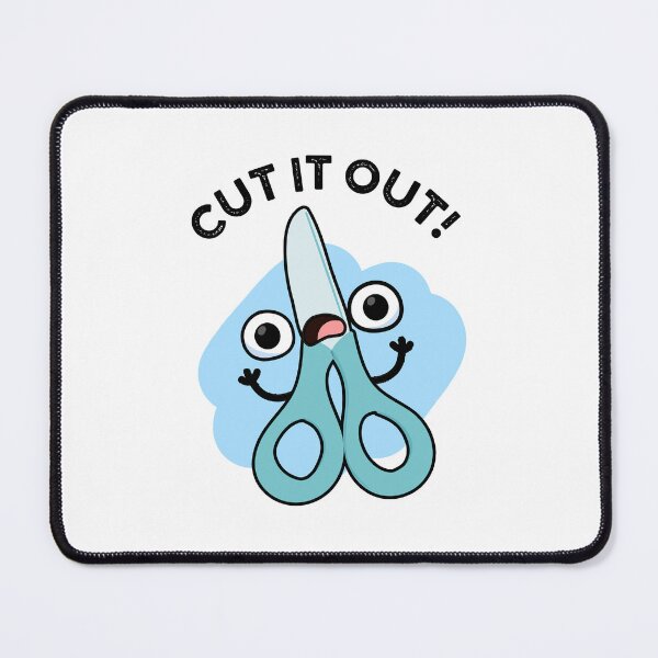 Item preview, Cut It Out Funny Scissors Puns designed and sold by punnybone.