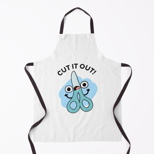 Item preview, Cut It Out Funny Scissors Puns designed and sold by punnybone.