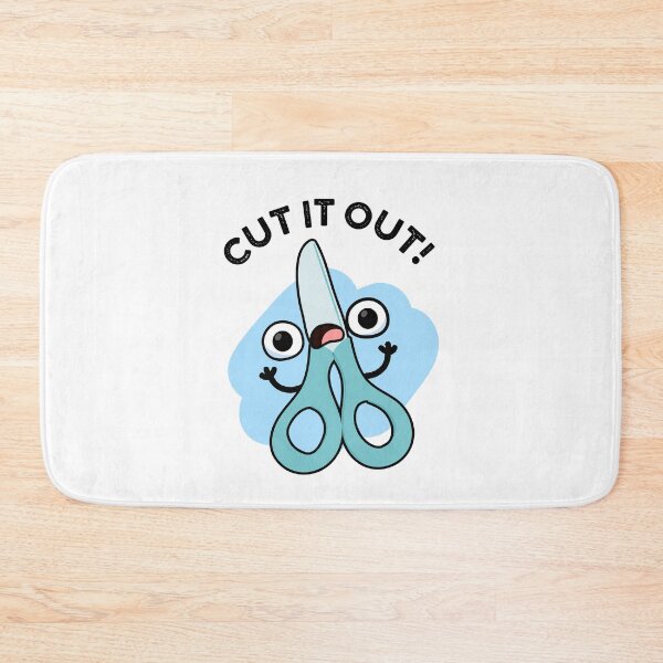Item preview, Cut It Out Funny Scissors Puns designed and sold by punnybone.