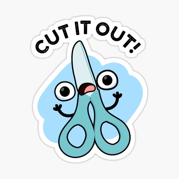 Cute scissors Sticker for Sale by peppermintpopuk