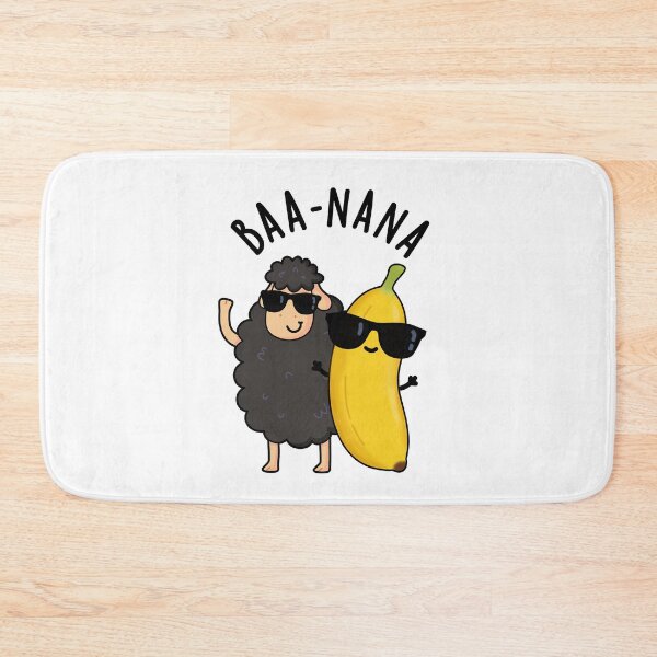 Item preview, Baa-nana Funny Banana Puns designed and sold by punnybone.