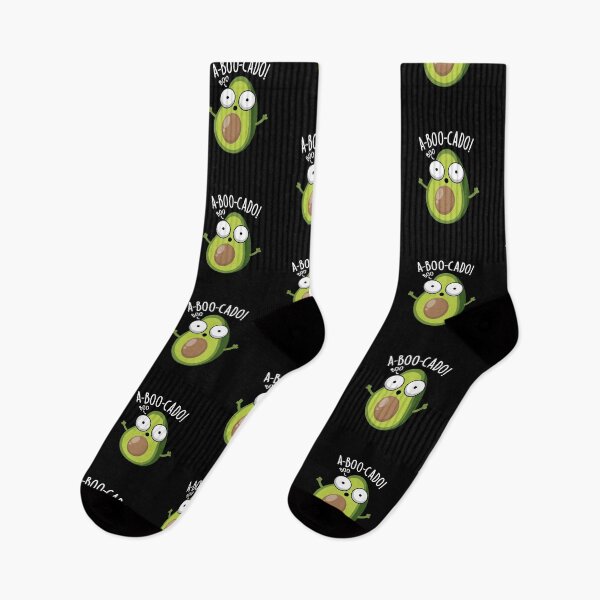 Item preview, A-boo-cado Funny Avocado Puns (Dark BG) designed and sold by punnybone.