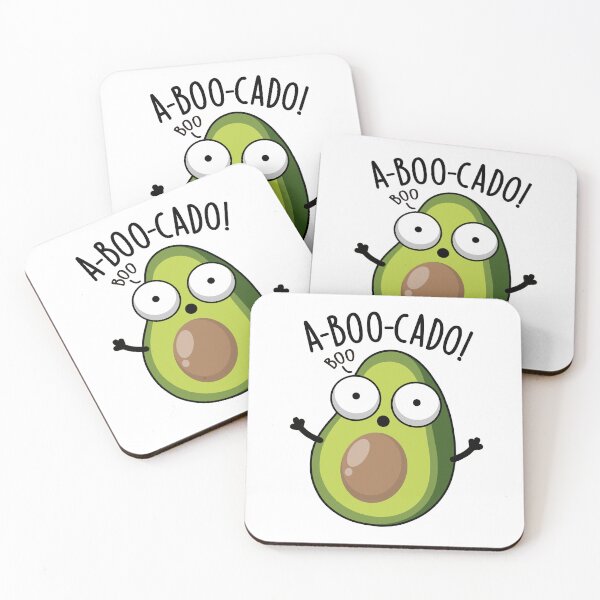 Item preview, A-boo-cado Funny Avocado Puns designed and sold by punnybone.